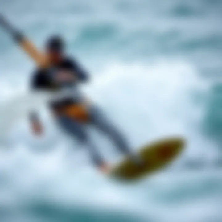 Tsunami Trophy II Rod in Action Tsunami Trophy II rod in action during a surf session