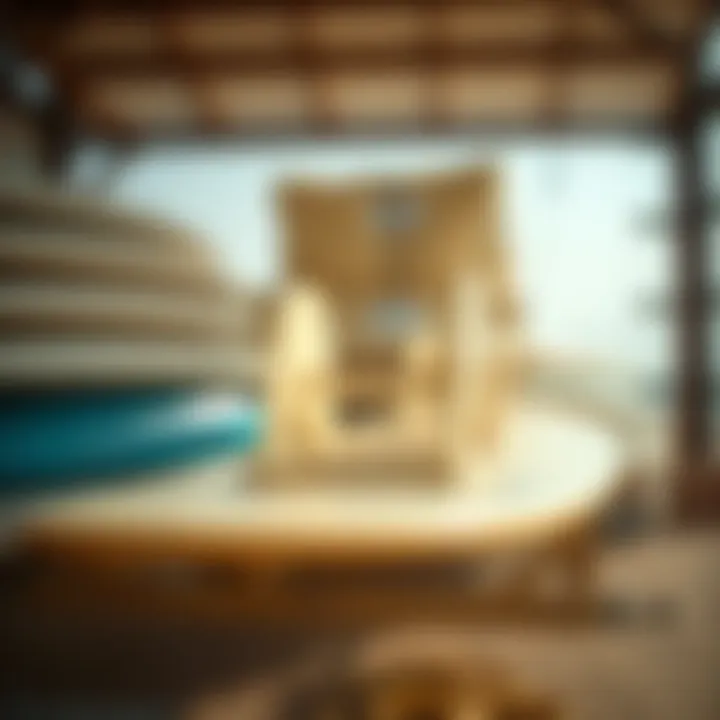 Surfboard Preparation for Shipping Surfboard ready for shipping