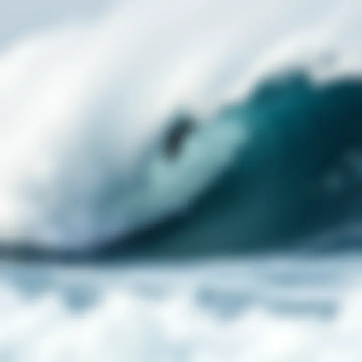 Wind Patterns and Their Impact on Surfing Graphical representation of wind patterns affecting surf