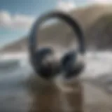 High-quality waterproof headphones designed for surfing