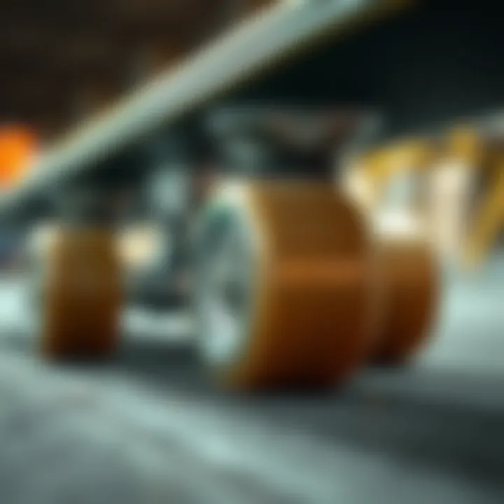 Understanding Wheel Compatibility with Trucks Skateboard wheels alongside trucks